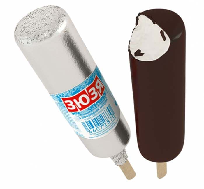 Эскимо Зюзя 80г 40шт №0841