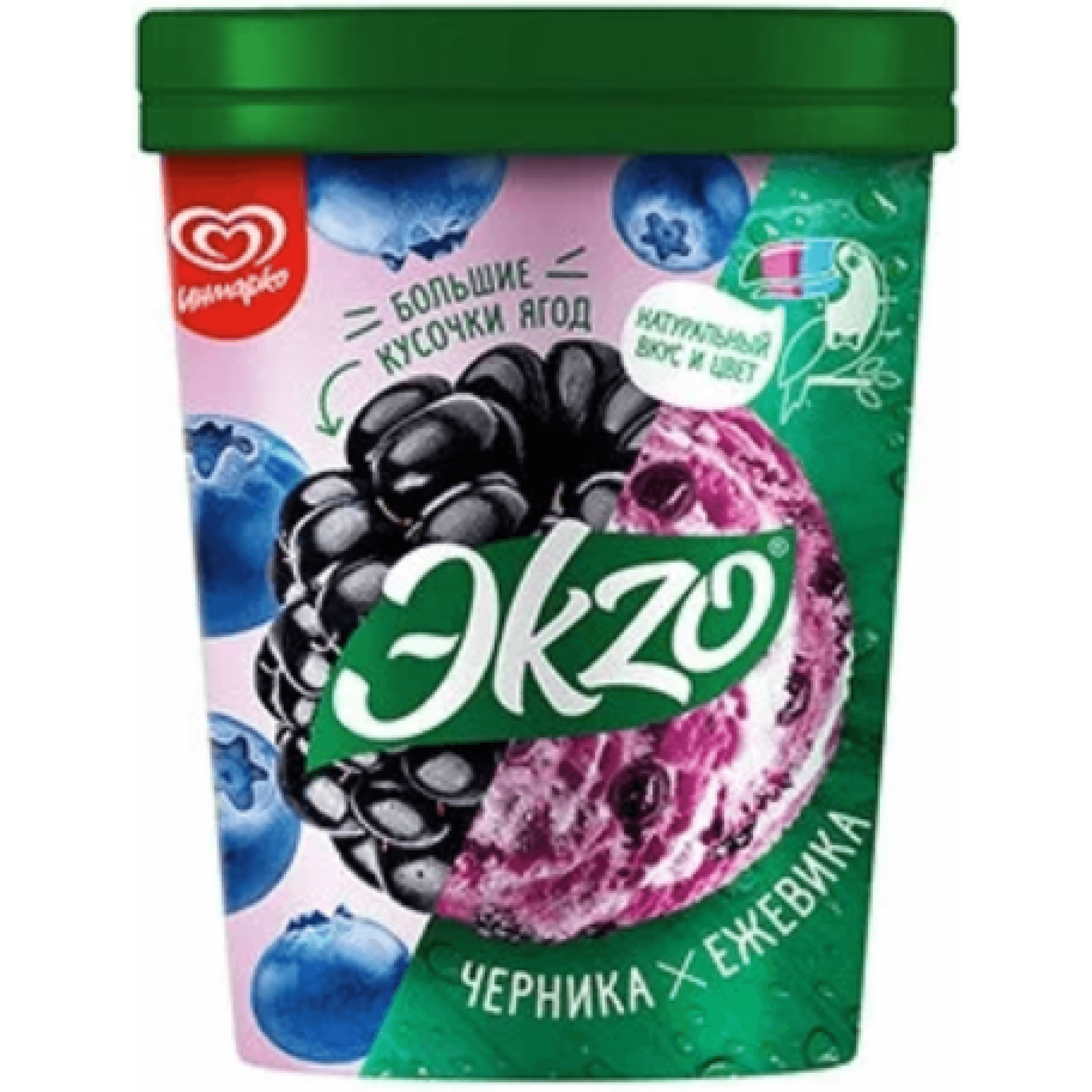 Ведро ЭКЗО Черника-Ежевика 520г 6шт