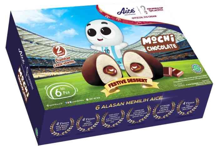 Индонезия Aice моти шоколад семейная упаковка 6шт