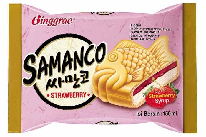 Корейское Сэндвич рыбка Ягодный микс SAMACO mix berry 24шт