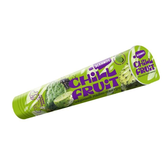 Э/Сорбет в тубе "Chill Fruit" Черный лайм-кактус 70гр 24шт 0%/835