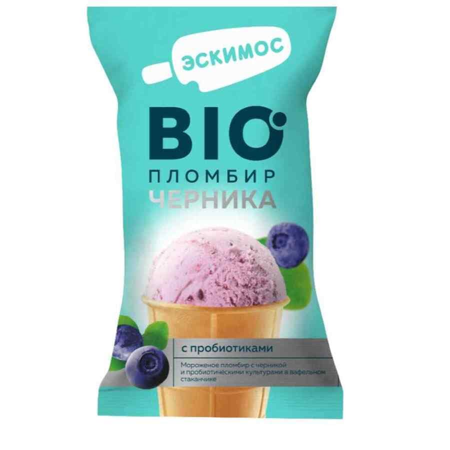 Э/Стак. "BIOПломбир" с пробиотиком и черникой 15% 27шт/535