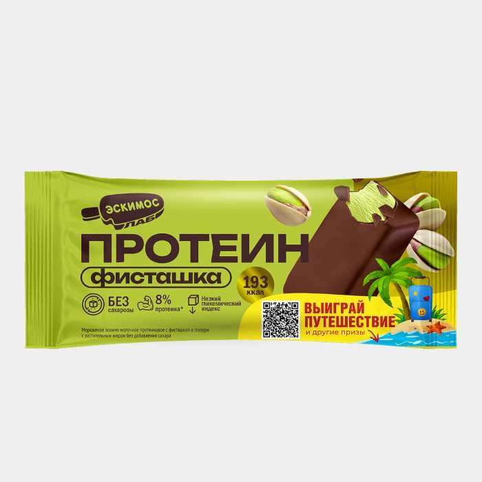 Э/Эск. "ЭСКИМОС ЛАБ" протеиновое фисташковое без сахара 75гр 20шт/833